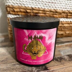 Def Leppard Soy Candle
